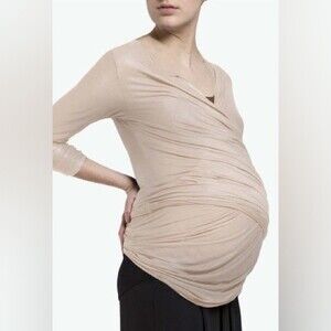 Mitera The Nadia Loop Cardigan in Blush Pink S